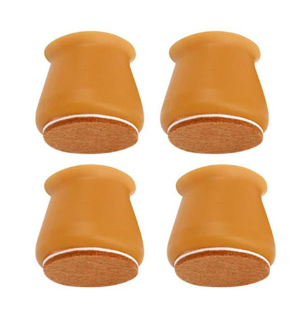 Proteja seus pisos com estas ponteiras de silicone para pés de móveis (x16) 