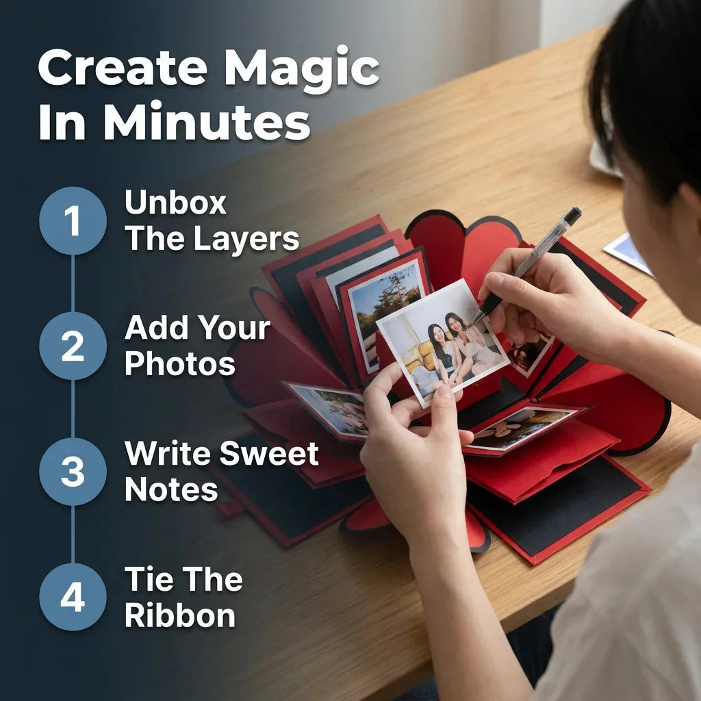 Boîte Cadeau Explosive à Souvenirs — photo 9