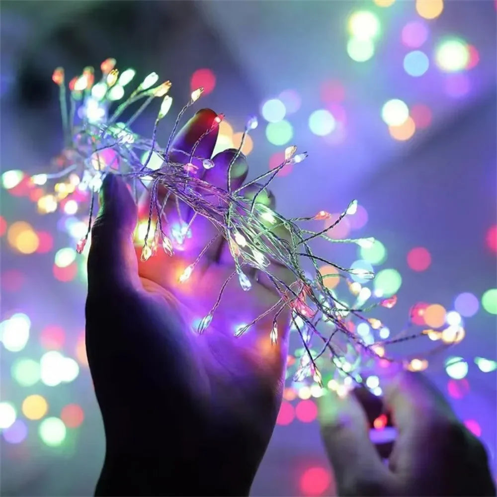 USB LED-clusterverlichting met afstandsbediening – 8 standen, 3 tot 12 m — foto 5