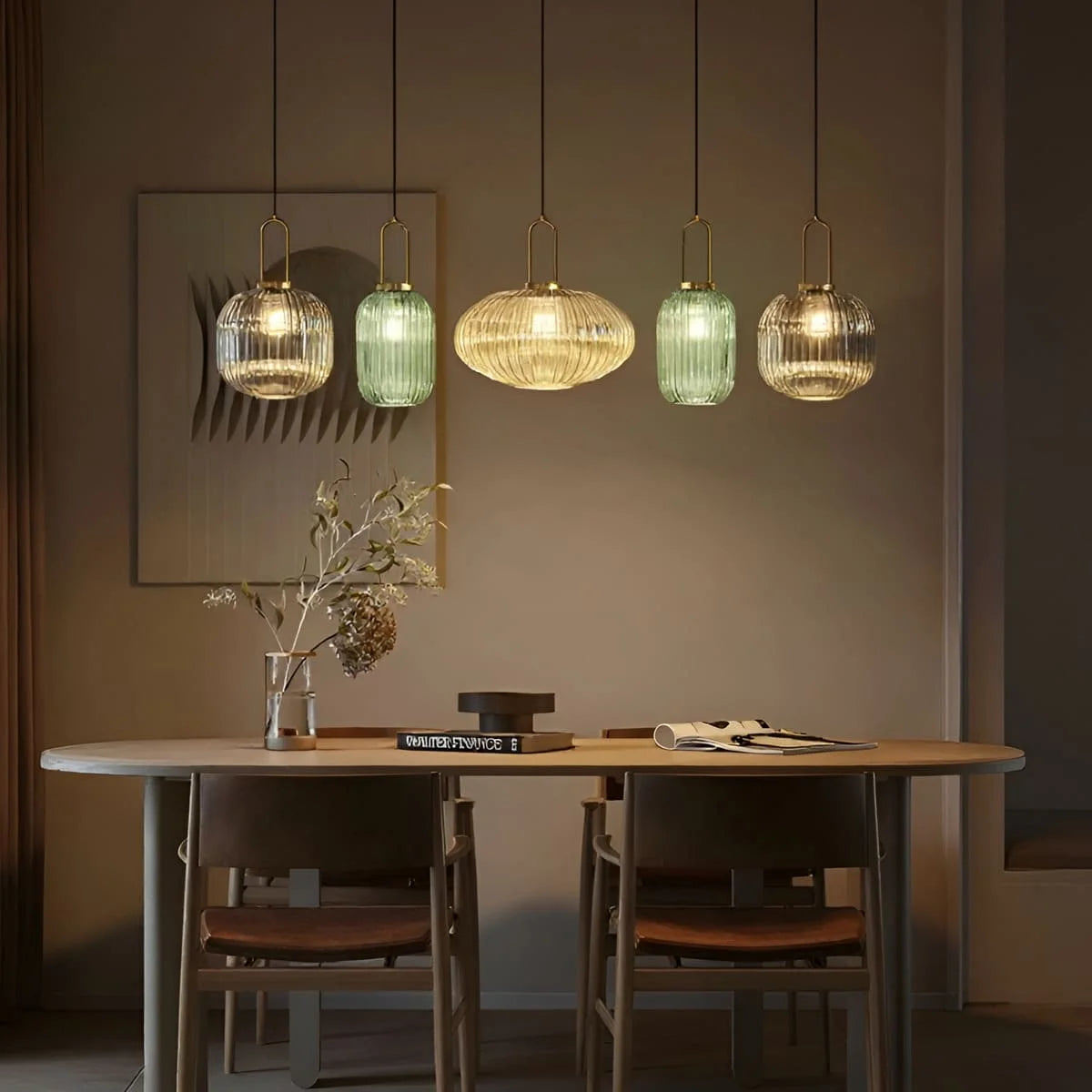 Lámpara Colgante Chic de Cristal Vintage — foto 7